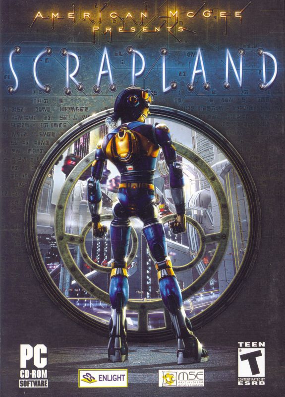 American McGee Presents: Scrapland box art for Xbox